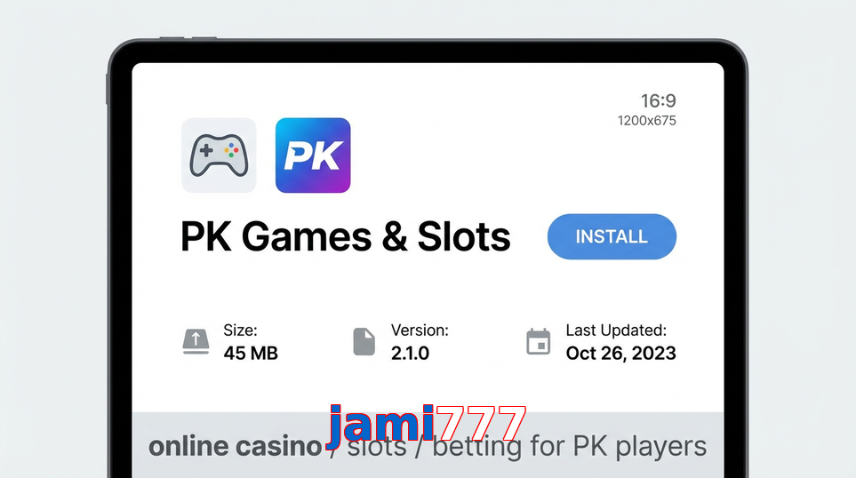 Game list for Jami777 gameapk section